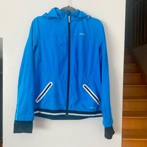 🇨🇦 EUC Women's Extreme RRX Running Room Blue Jacket